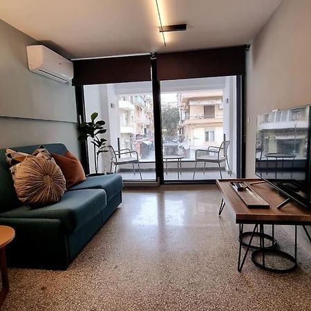 Μπροστά Στη Πλατεία Ναυαρίνου/Τσιμισκη Διαμέρισμα テッサロニキ エクステリア 写真
